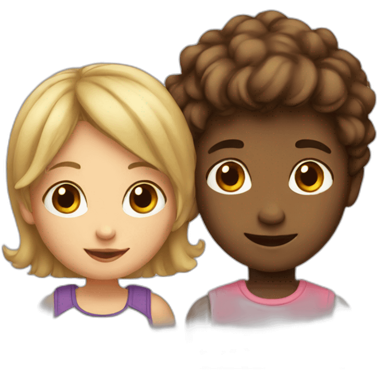 Boy and girl emoji