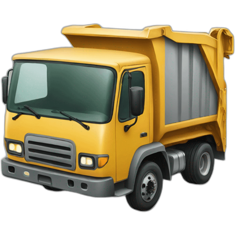 garbage truck emoji