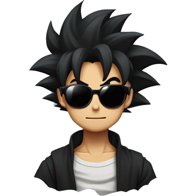 goku black with sunglasses emoji