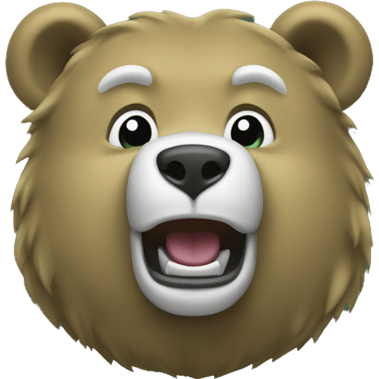 Baylor bear mascot emoji