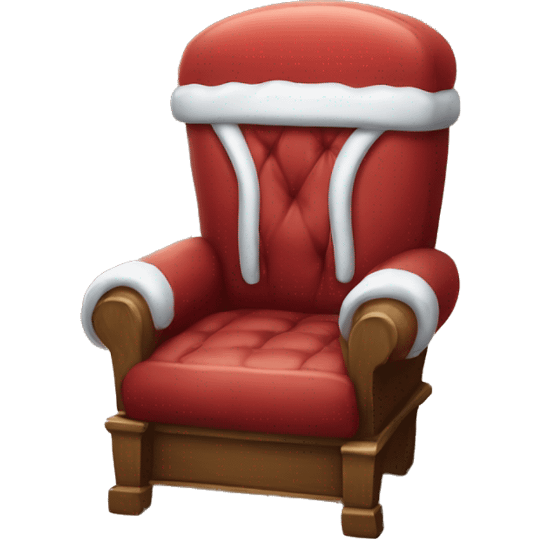 santa's seat emoji