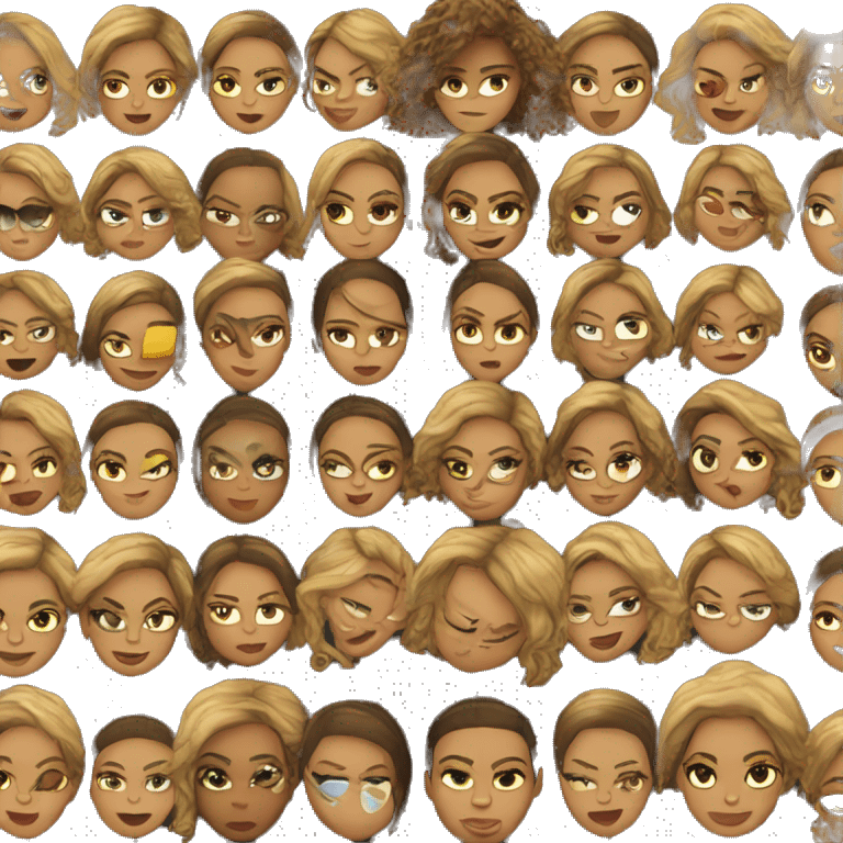 Beyoncé diva emoji