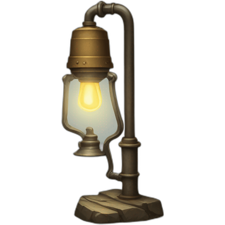 Miner's lamp emoji