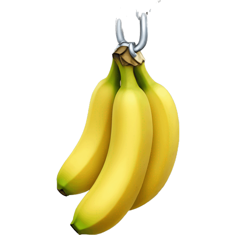 Bananas wrapped in a chain emoji