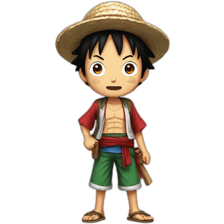 Luffy Palestine emoji