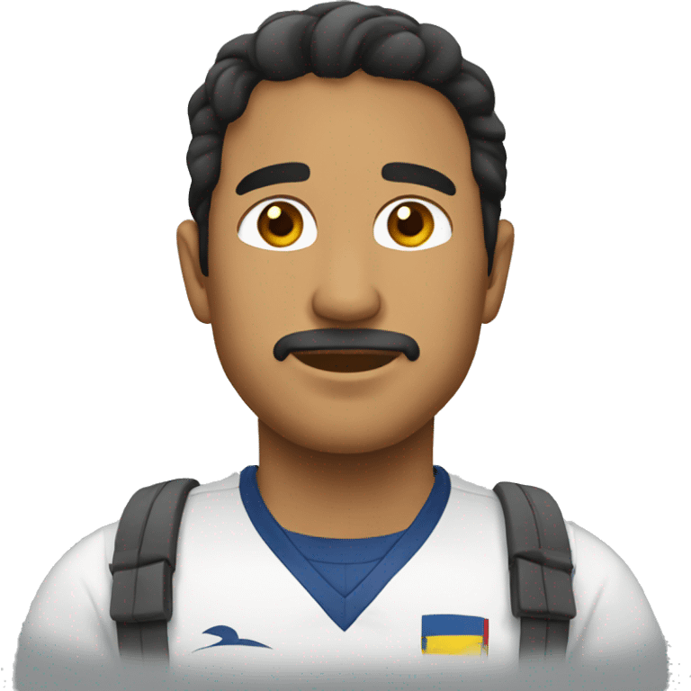 Colombiano serio emoji