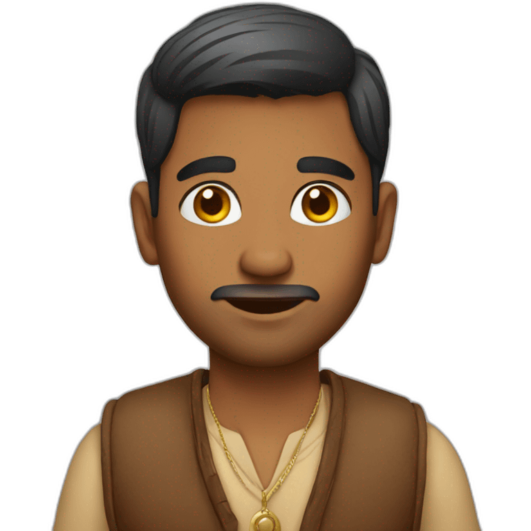 indian guy emoji