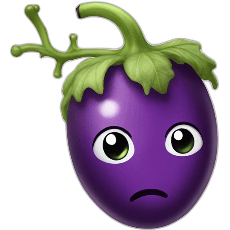 cure eggplant emoji