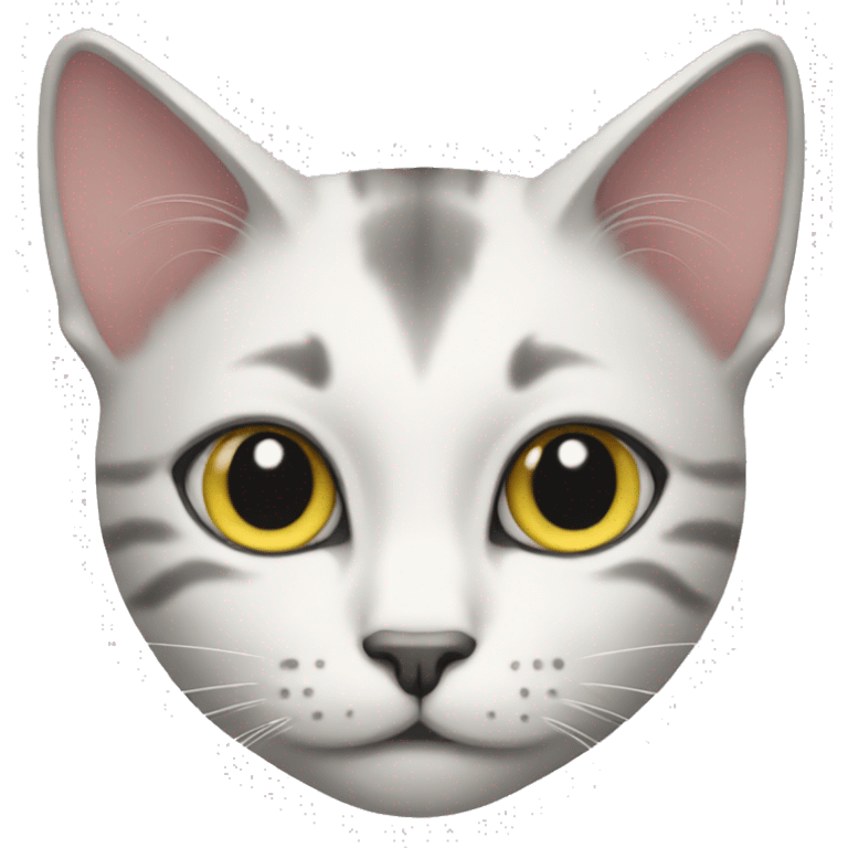 Nonbinary cat emoji