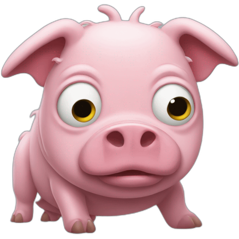 simpsons spider pig emoji