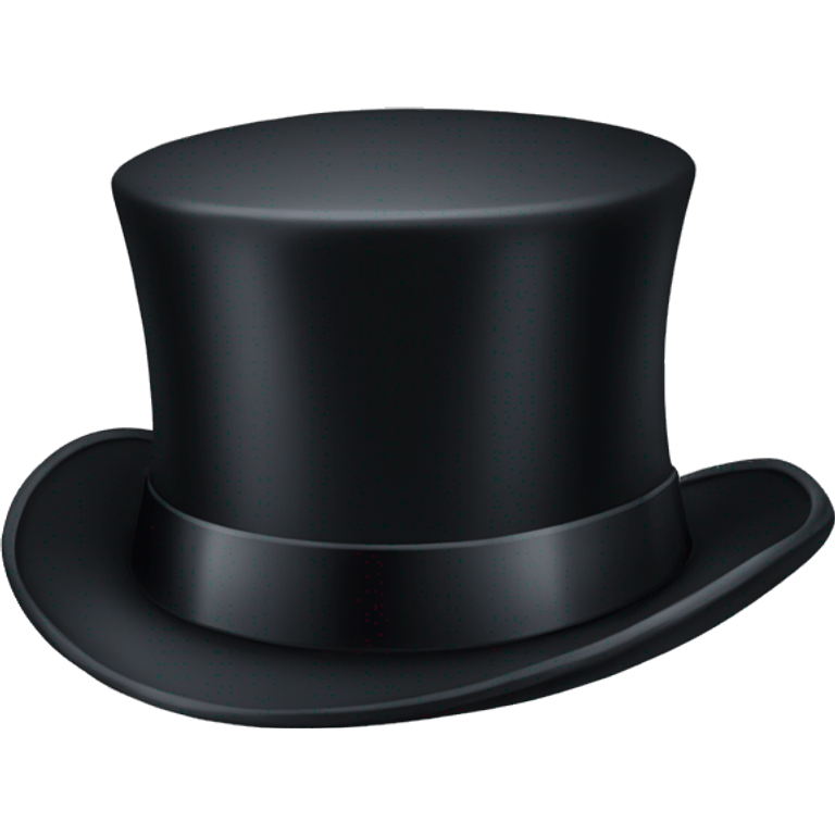 A top hat emoji