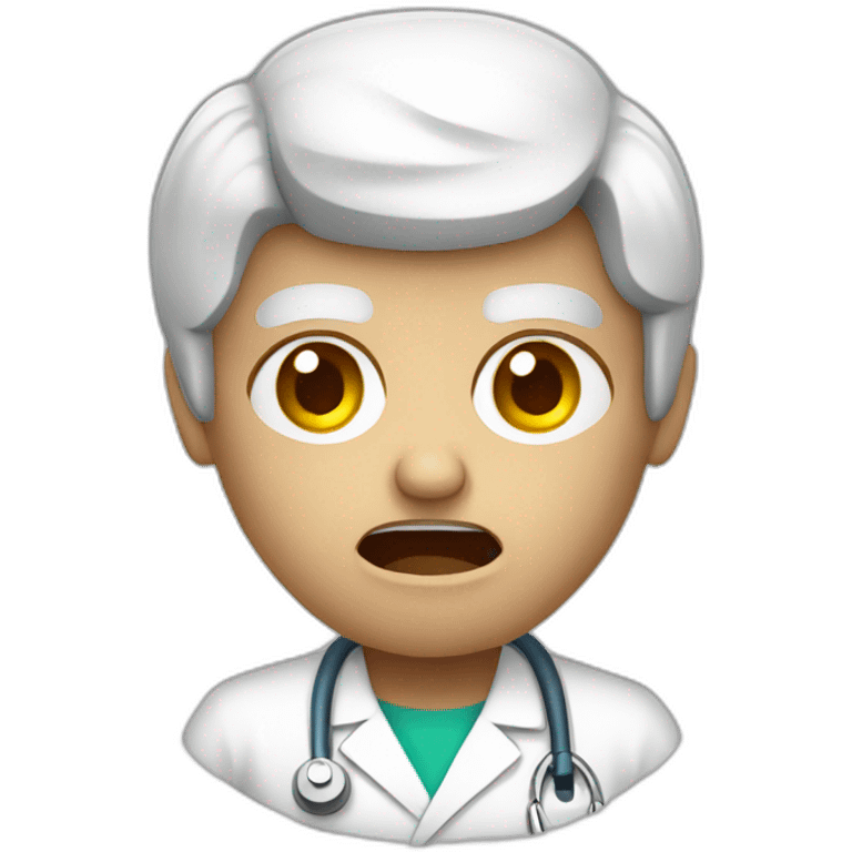 Angry radiologist emoji