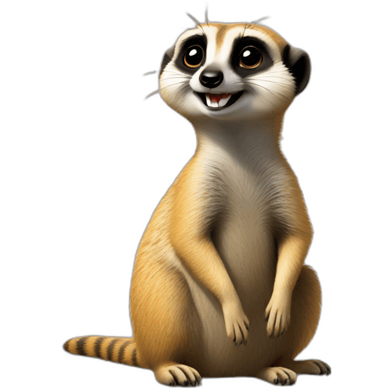 meerkat-happy emoji