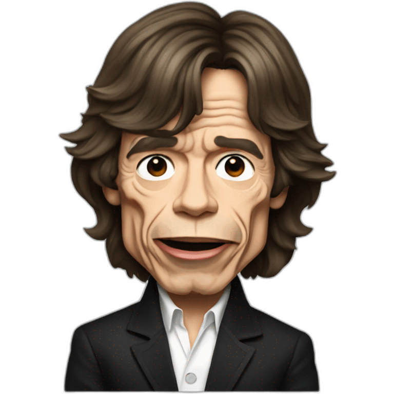 Mick Jagger emoji