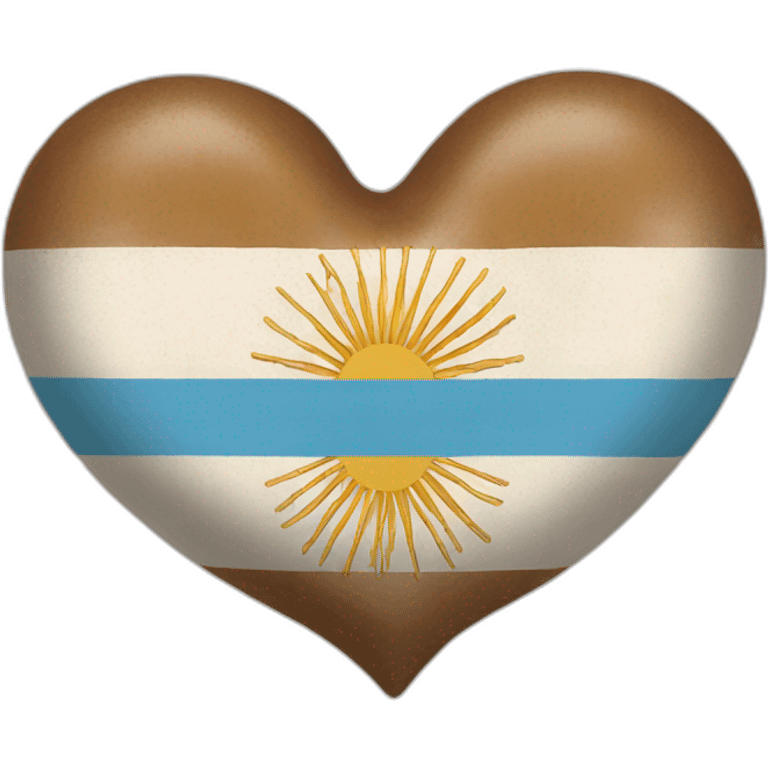 Argentina heart emoji