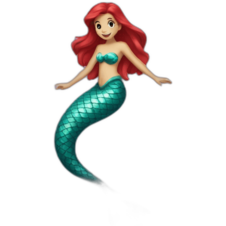 Little mermaid emoji