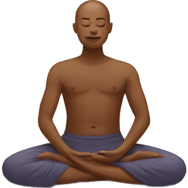 Meditation  emoji