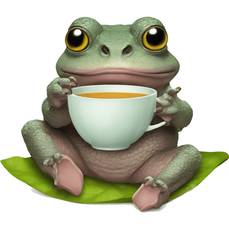 bufo takes a break for tea emoji