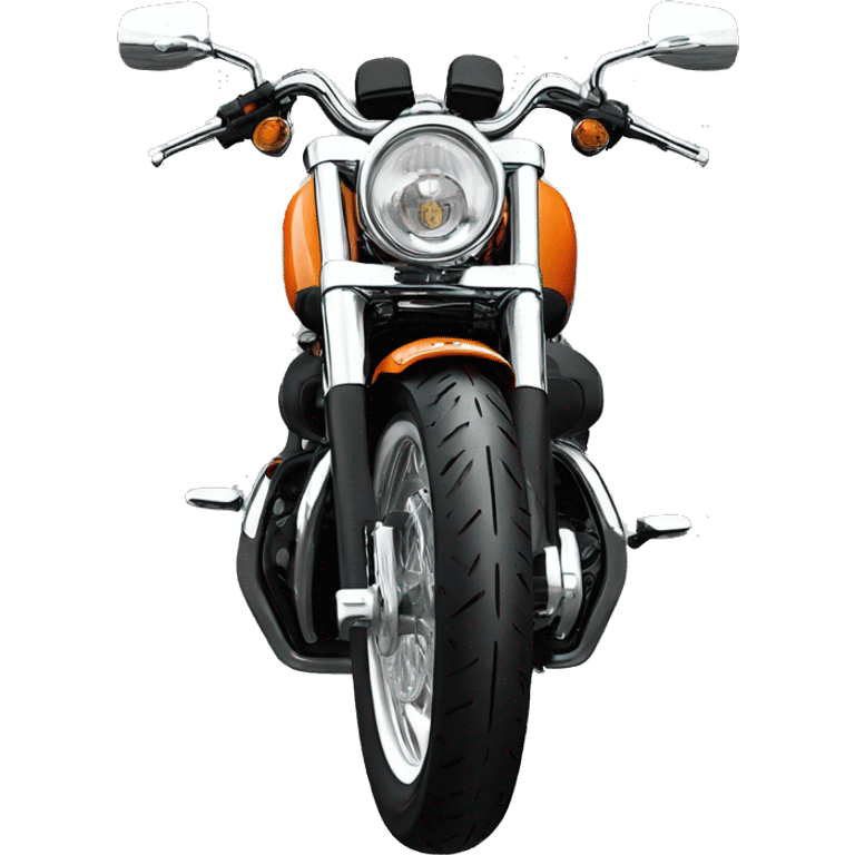 Harley Davidson forty eight  emoji