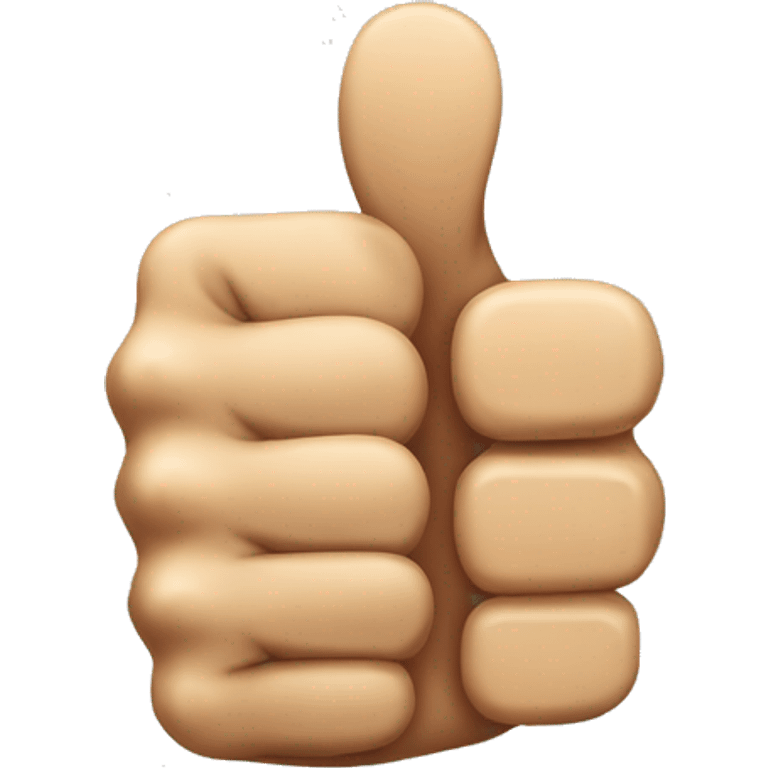 two thumbs up in a thumbs up emoji