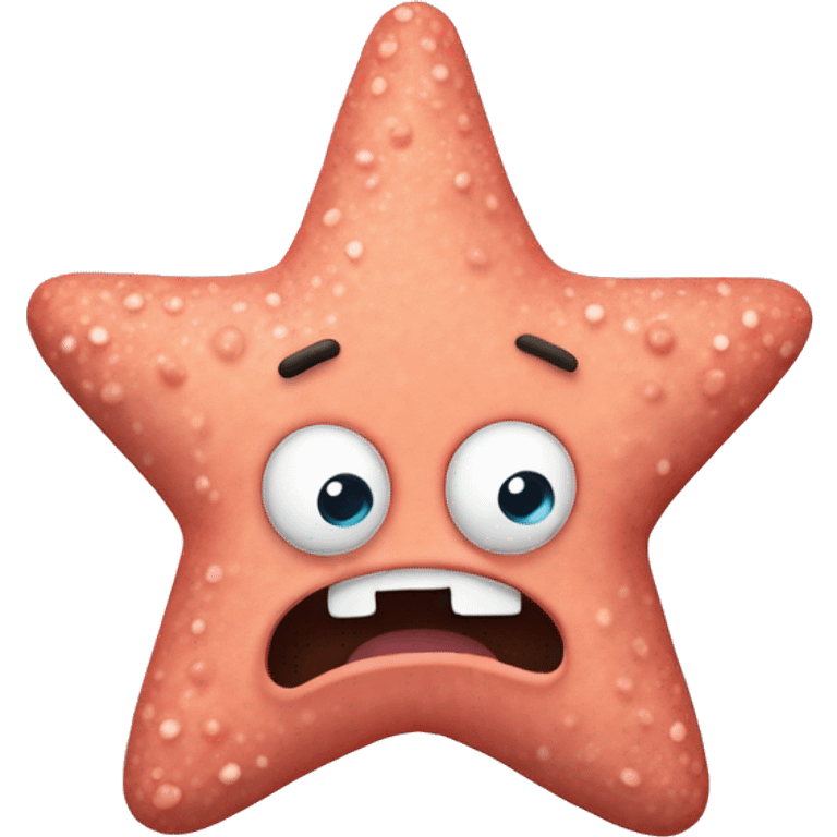 Patrick star emoji