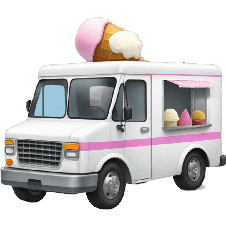 ice cream truck emoji