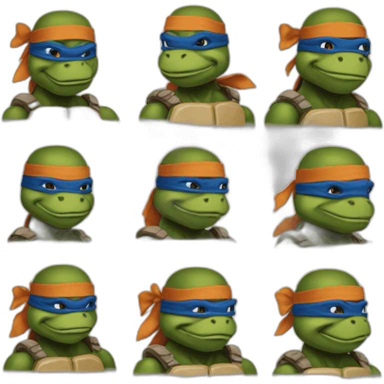 Teenage Mutant Ninja Turtle Leonardo emoji