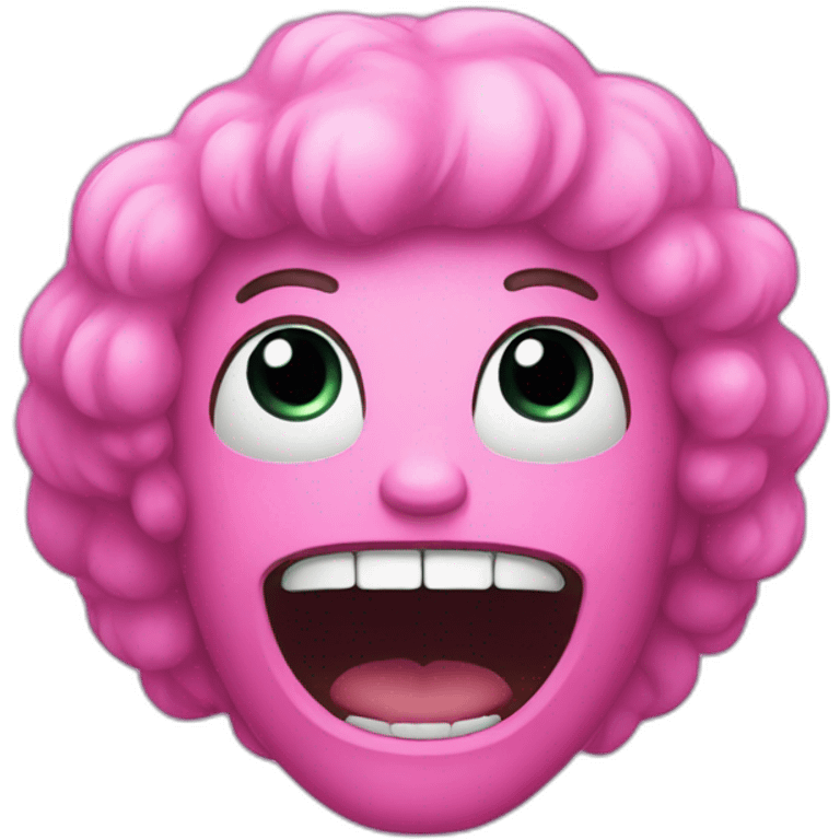 pink animatronic sticker emoji