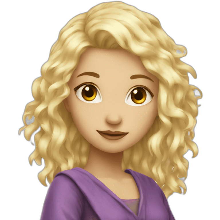 Blonde fae emoji