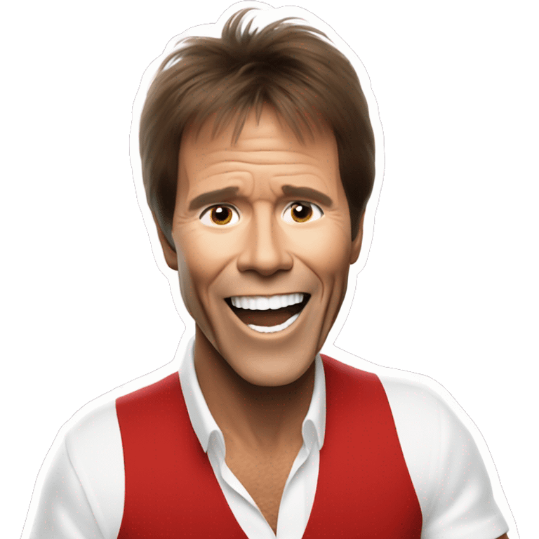 Cliff Richard Xmas emoji