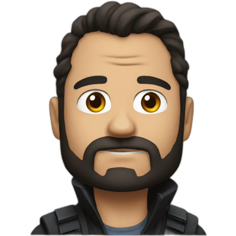 Vic from the shield emoji