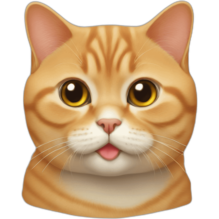 ginger british shorthair emoji