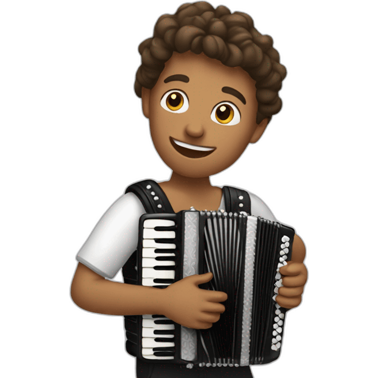 musician playing accordion emoji