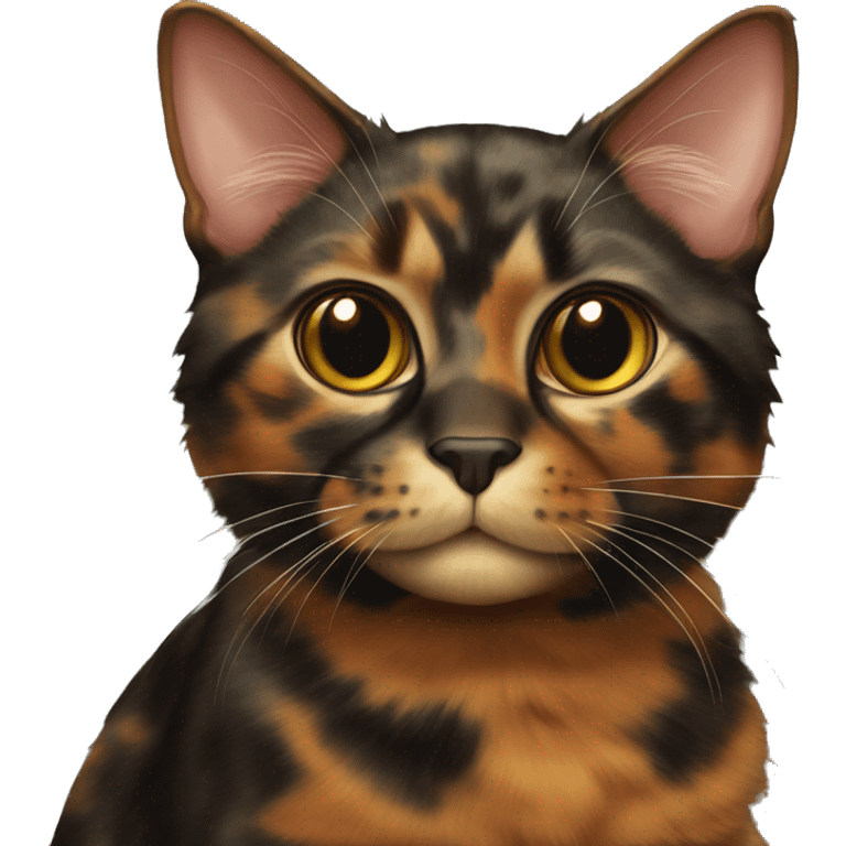 Tortoiseshell Cat emoji