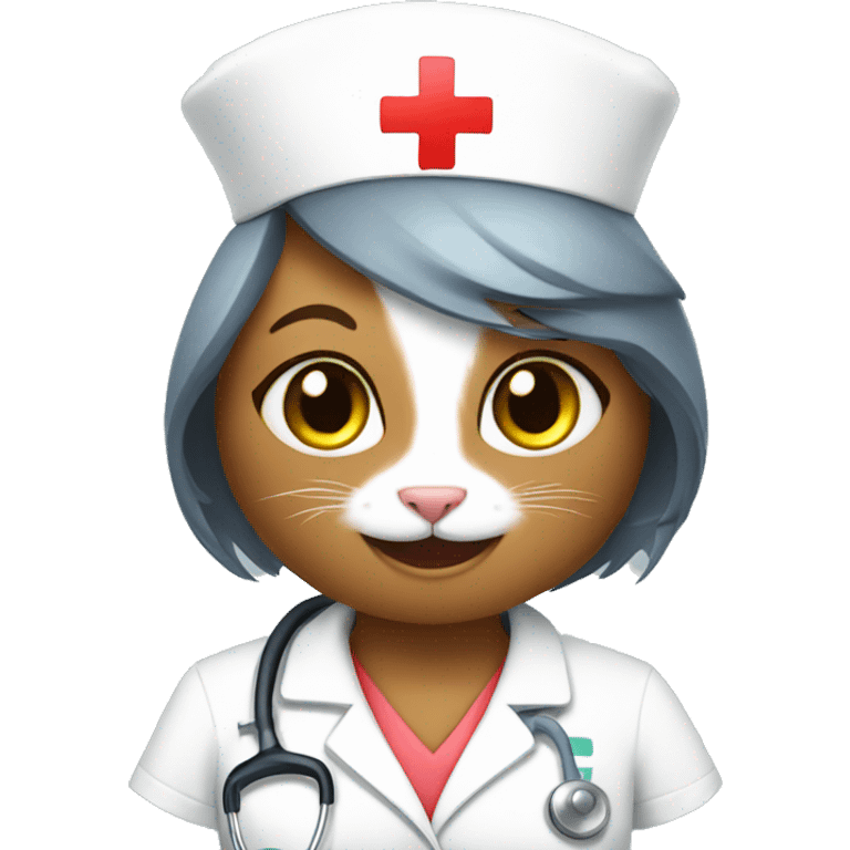 cat nurse emoji