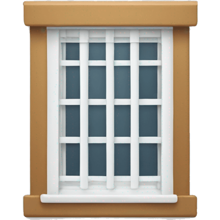 window with blinds emoji