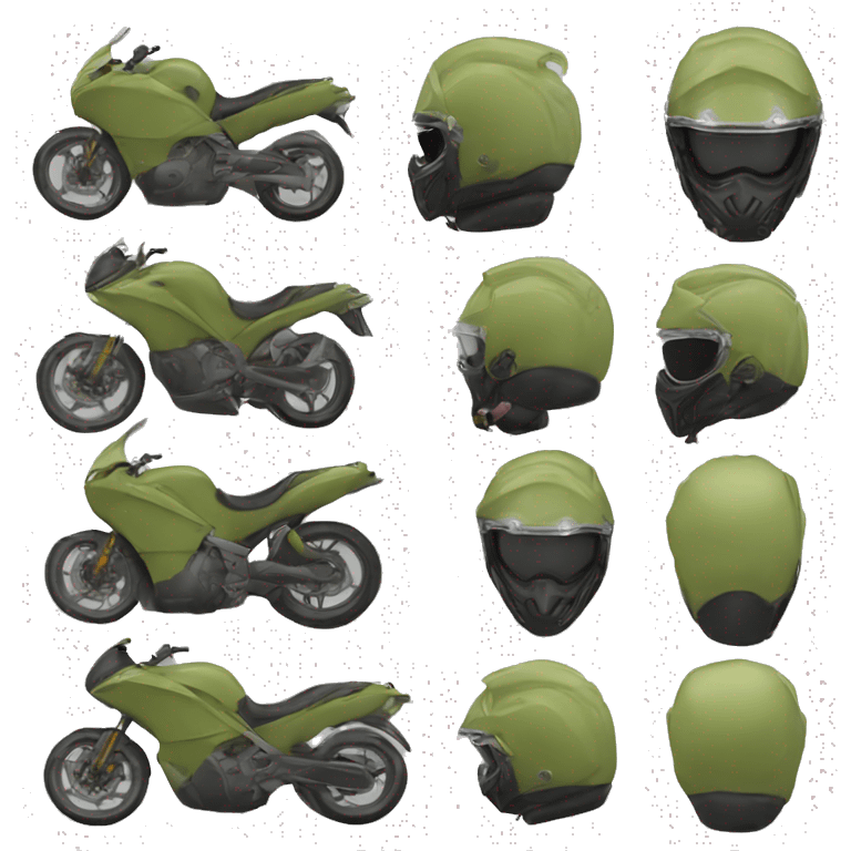 Obélix moto custom emoji