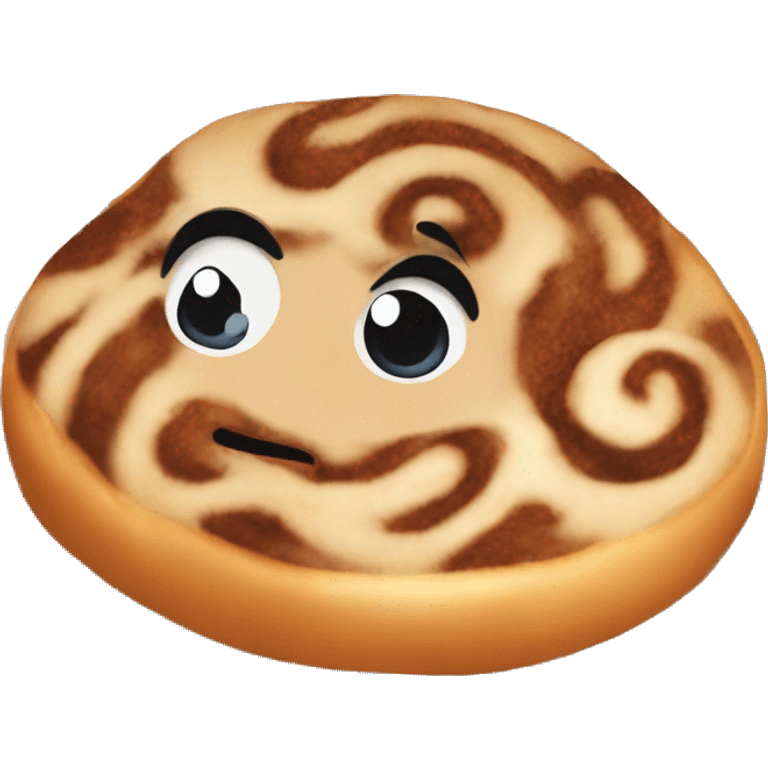 Cinnamon roll cute emoji