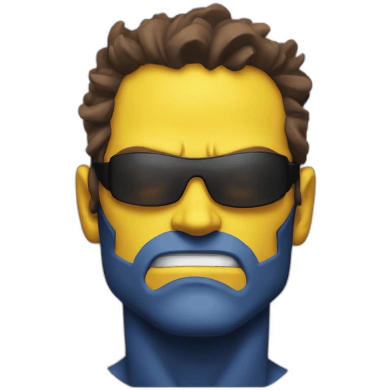 Cyclops marvel x man emoji