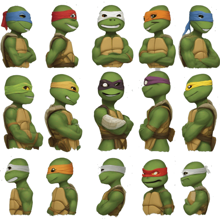 Teenage Mutant Ninja Turtles emoji