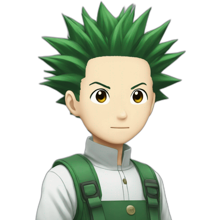 Gon from hunter x hunter emoji