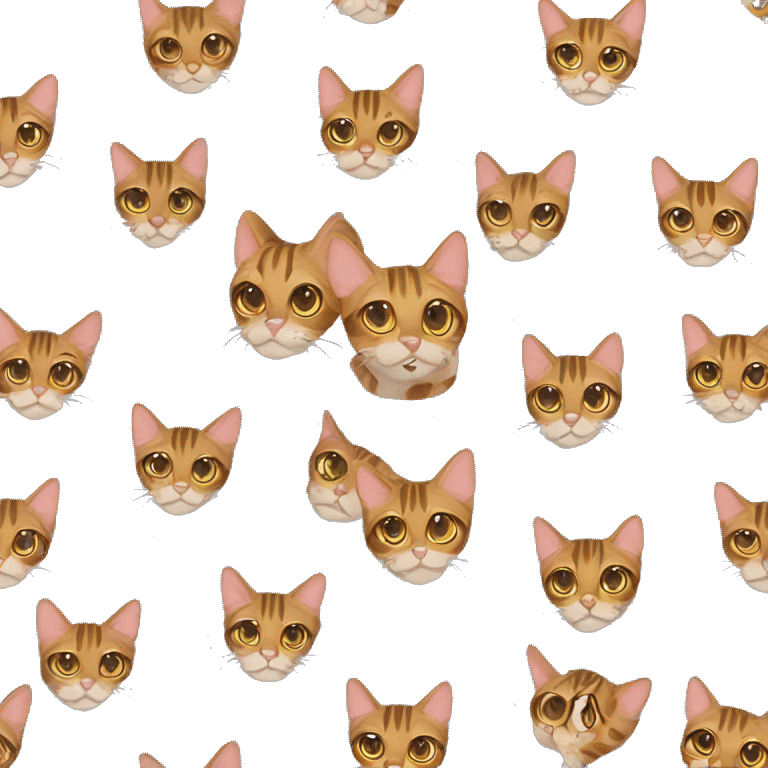 bengal cat  emoji