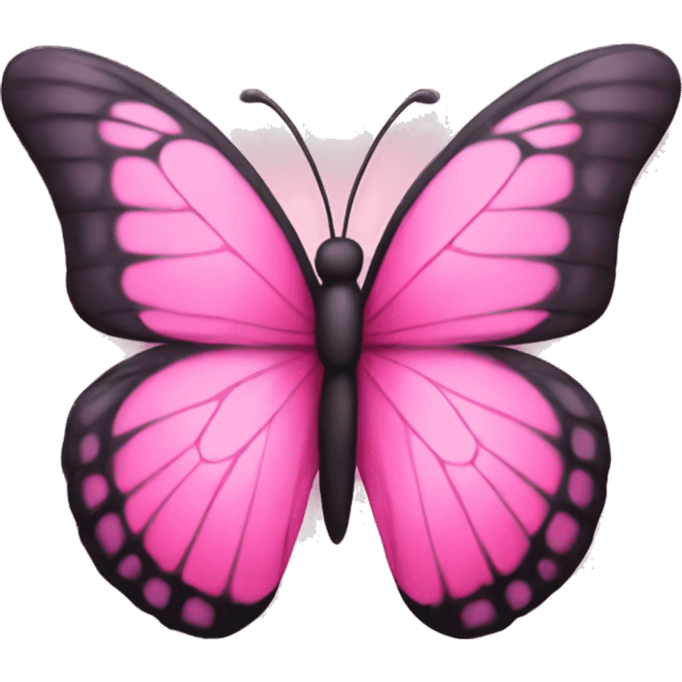 pink butterfly emoji