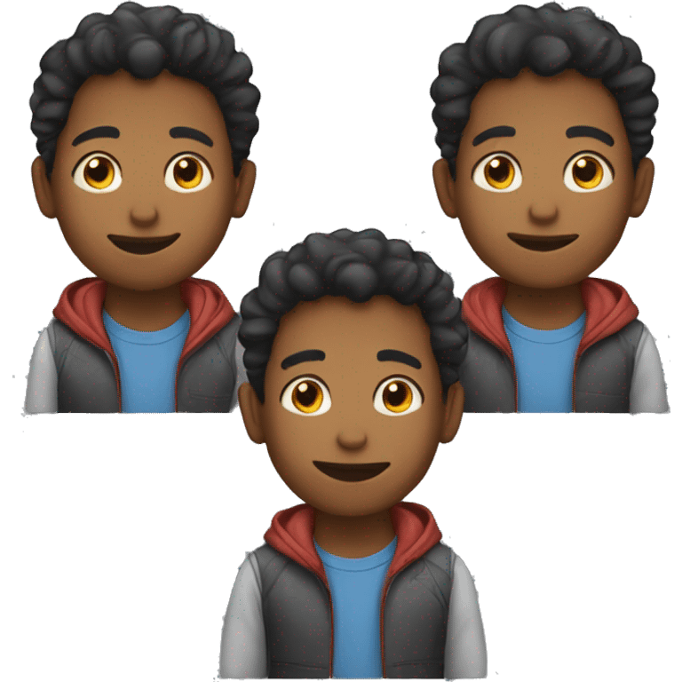 three boys emoji