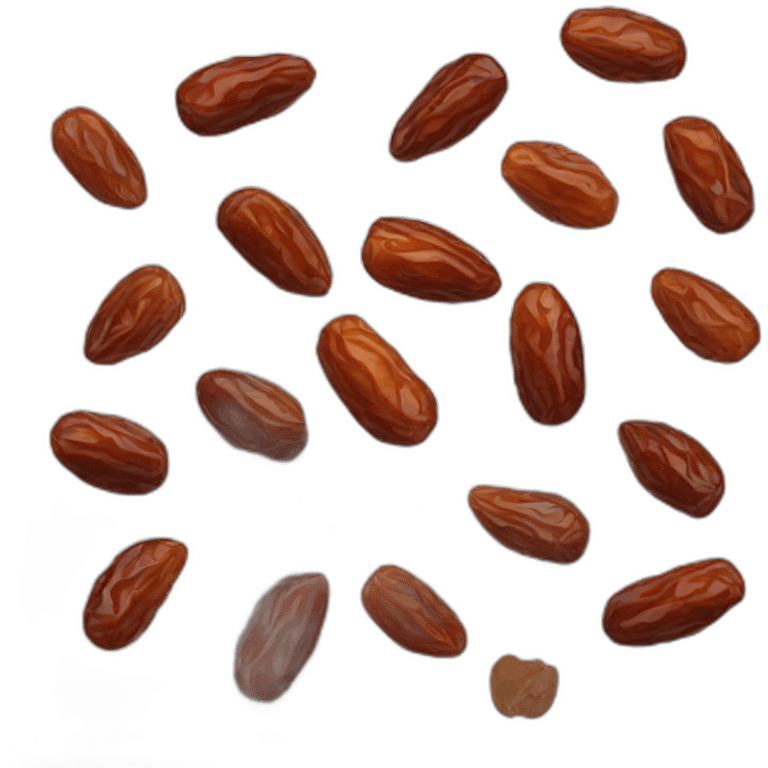 dried date emoji