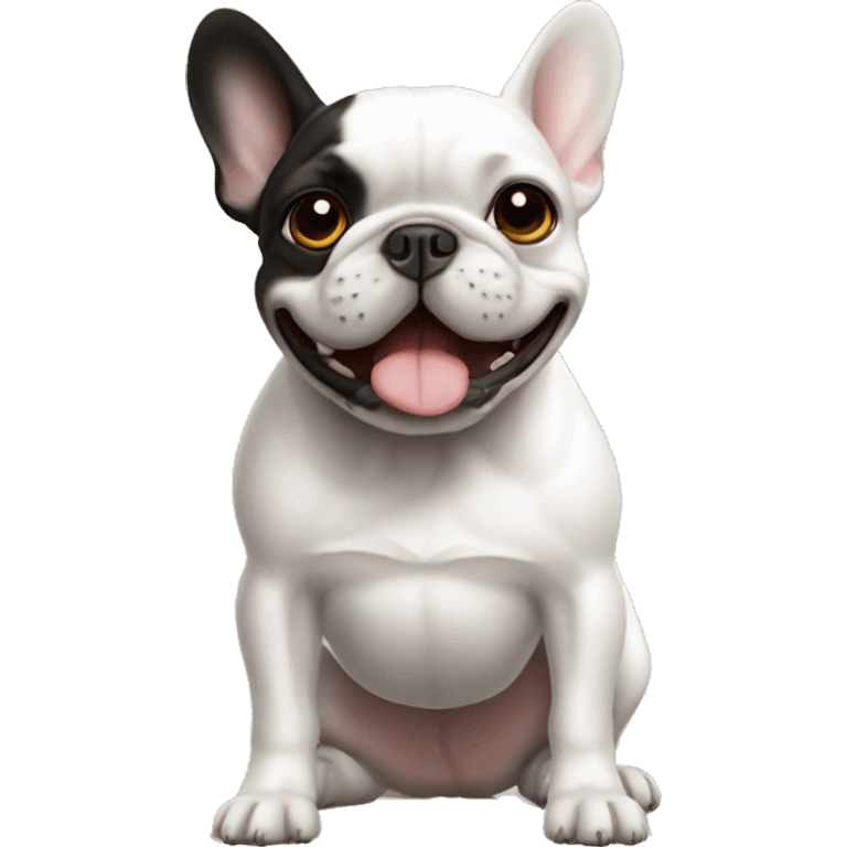 French bulldog  emoji