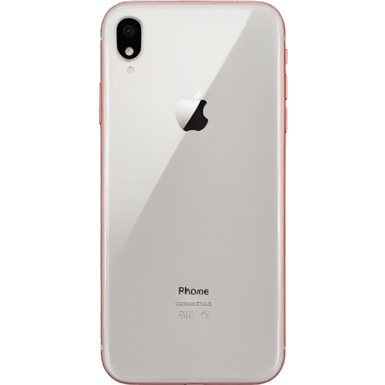 iPhone XR  emoji