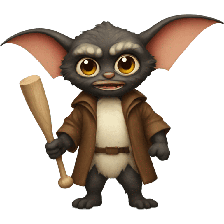 Gremlins with a Bat emoji