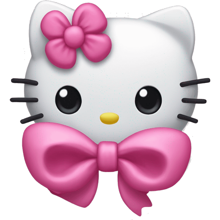 Hello kitty bow  emoji