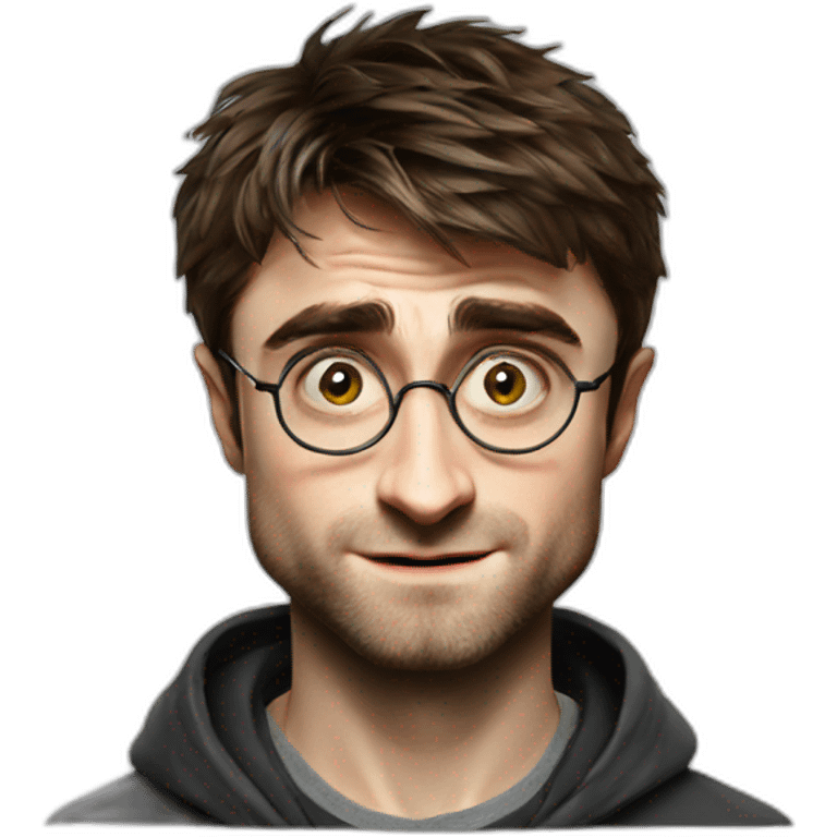 daniel radcliffe half body emoji